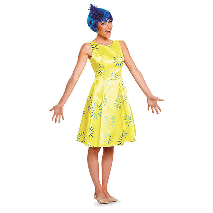 Women's Deluxe Disney/Pixar Inside Out 2 Yellow Joy Costume