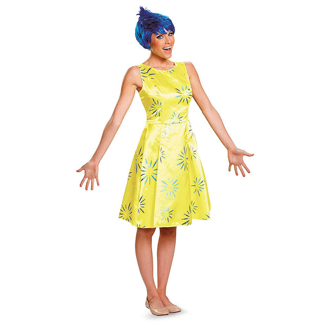 Women's Deluxe Disney/Pixar Inside Out 2 Yellow Joy Costume