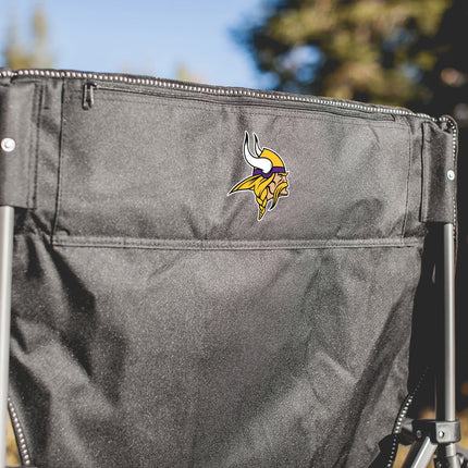 Minnesota Vikings Logo - Big Bear XXL Camping Chair with Cooler