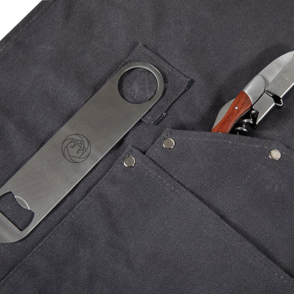 Collins Waxed Canvas Mixologist Apron