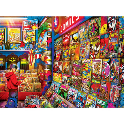 Pop Culture - 500 Piece Jigsaw Puzzles 4 Pack