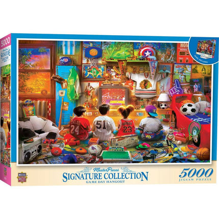 Signature Collection - Game Day Hangout 5000 Piece Jigsaw Puzzle