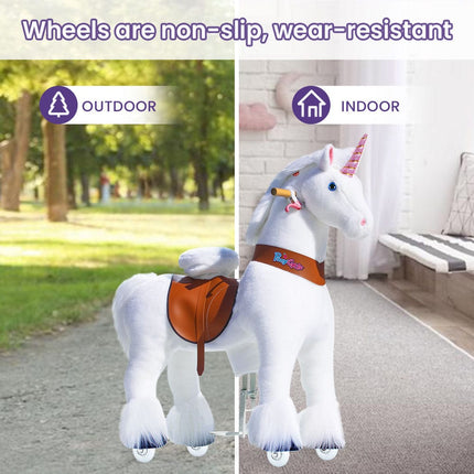 Model U® Unicorn Ride-On Toy Age 7+ – White
