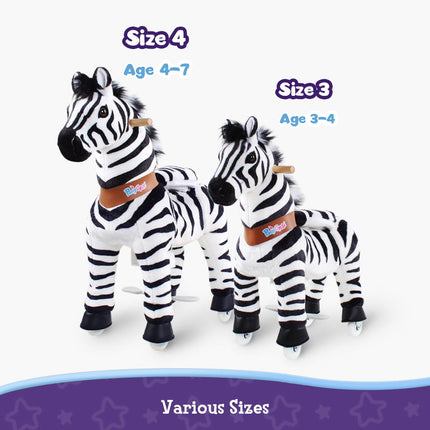 Model U® Zebra Ride-On Toy Age 3–4