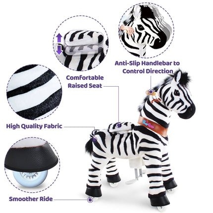 Model U® Zebra Ride-On Toy Age 3–4