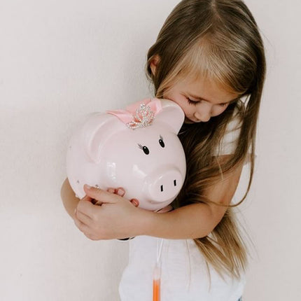 Princess Pink Large Piggy Bank