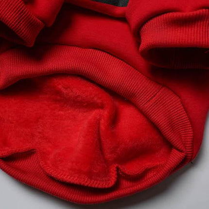Sport Retro Hoodies Pet Clothes S-XXL