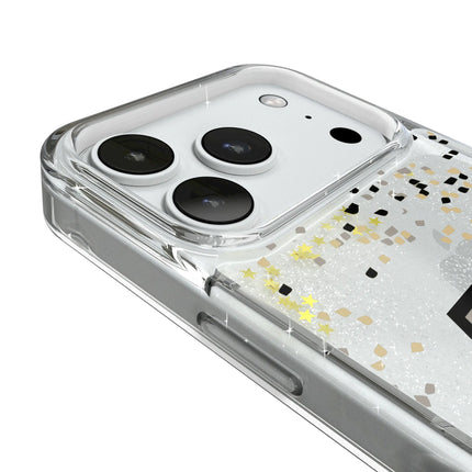 Purdue University Boilermakers Confetti Glitter Phone Case for Apple iPhone