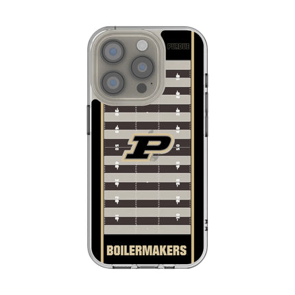 Purdue University Boilermakers Field Clear Phone Case for Apple iPhone