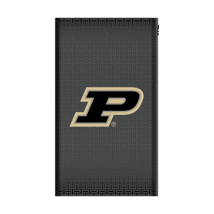 Purdue University Boilermakers Linen 5000mAh Flat Powerbank