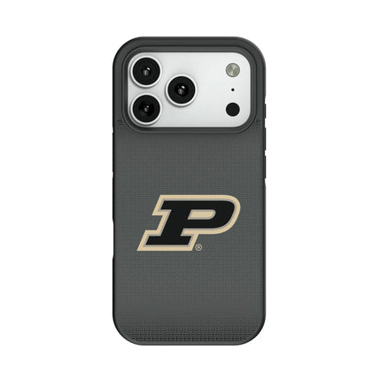 Purdue University Boilermakers Linen Bump Phone Case for Apple iPhone