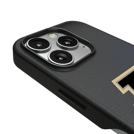 Purdue University Boilermakers Linen MagSafe Compatible Phone Case for Apple iPhone