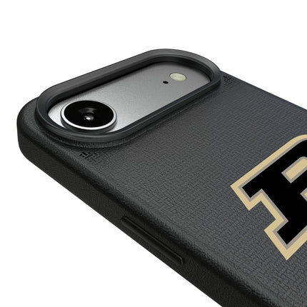 Purdue University Boilermakers Linen MagSafe Compatible Phone Case for Apple iPhone