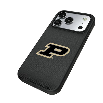 Purdue University Boilermakers Linen MagSafe Compatible Phone Case for Apple iPhone