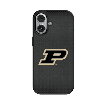 Purdue University Boilermakers Linen MagSafe Compatible Phone Case for Apple iPhone