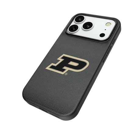 Purdue University Boilermakers Linen MagSafe Compatible Phone Case for Apple iPhone