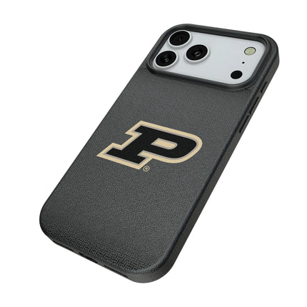 Purdue University Boilermakers Linen MagSafe Compatible Phone Case for Apple iPhone