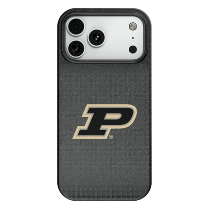 Purdue University Boilermakers Linen MagSafe Compatible Phone Case for Apple iPhone