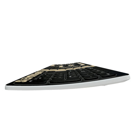 Purdue University Boilermakers Stripe Curved Wireless Keyboard