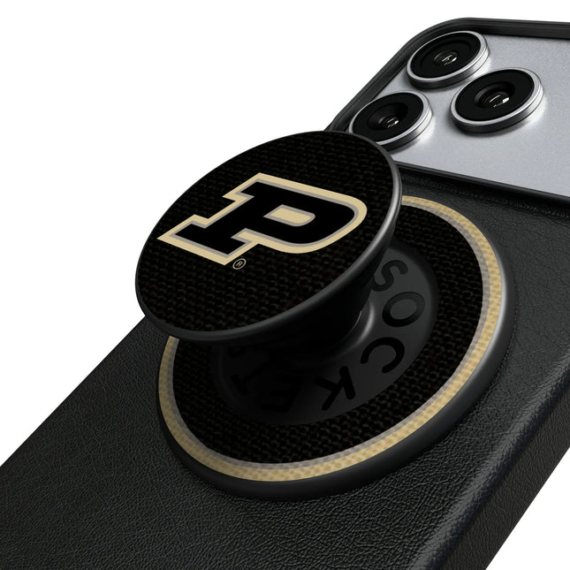 Purdue University Boilermakers Stripe PopSockets Magnetic Phone Grip and Stand