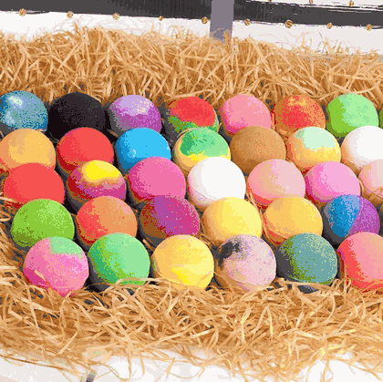 Purelis Natural Bath Bomb Gift Set - 40 Pieces