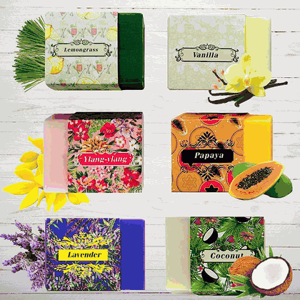 Purelis Naturals Aromatherapy Soap Gift Set