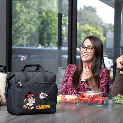 Kansas City Chiefs Mickey Mouse - On The Go Lunch Bag Cooler