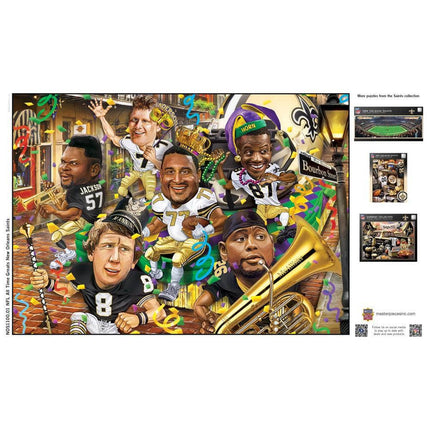 New Orleans Saints - All Time Greats 500 Piece Jigsaw Puzzle