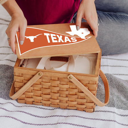 Texas Longhorns - Poppy Personal Picnic Basket