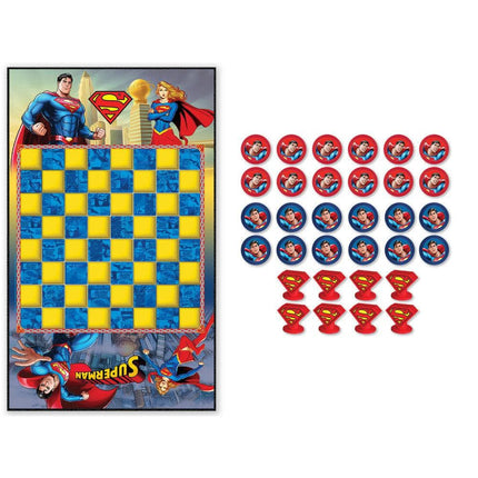 Superman Checkers Board Game