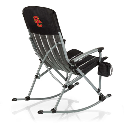 USC Trojans - Outdoor Rocking Camp Chair