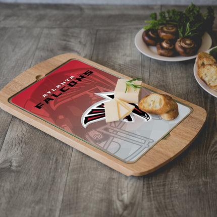 Atlanta Falcons - Billboard Glass Top Serving Tray
