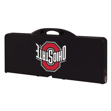 Ohio State Buckeyes - Picnic Table Portable Folding Table with Seats