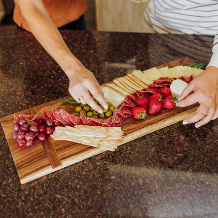 Madera Rectangular Long Charcuterie Board - 29" x 9"