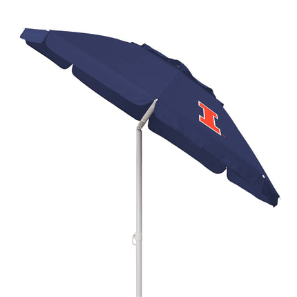 Illinois Fighting Illini - 5.5 Ft. Portable Beach Umbrella