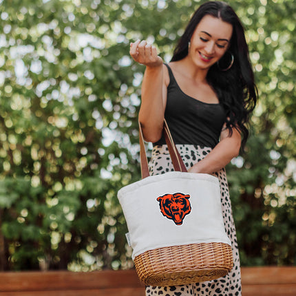 Chicago Bears - Pico Willow and Canvas Lunch Basket