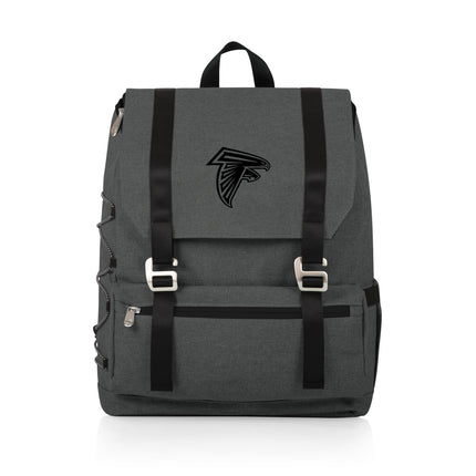 Atlanta Falcons - On The Go Traverse Backpack Cooler - gray & black
