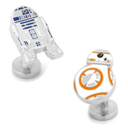 R2D2 and BB8 Enamel Cufflinks