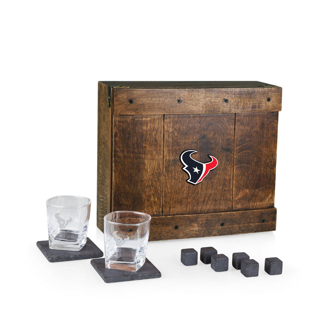 Houston Texans Whiskey Box Gift Set