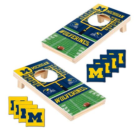 Michigan Wolverines - NCAA Tabletop Cornhole