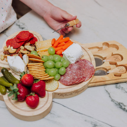 Minnie Mouse - Minnie Mouse Head Shaped Cheese Board with Tools