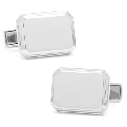 Rectangular Personalized Cufflinks