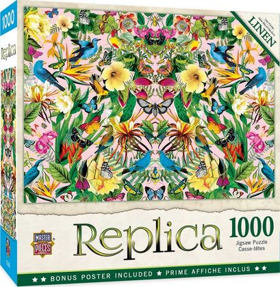 Replica Blue Birds 1000 Piece Puzzle