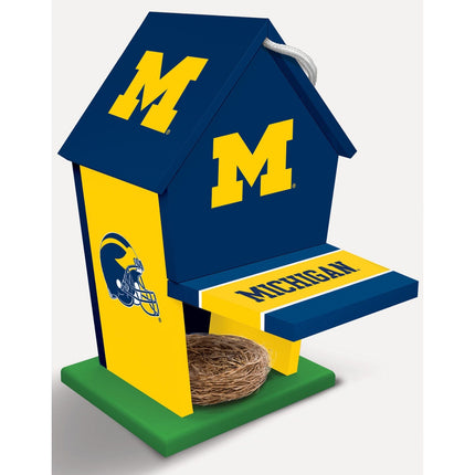Michigan Wolverines Birdhouse