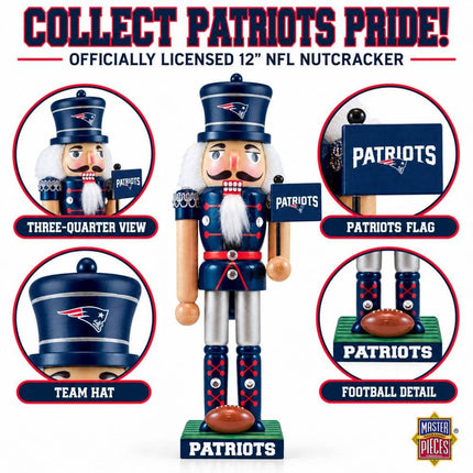 New England Patriots - Collectible Nutcracker