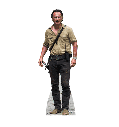 Rick Grimes The Walking Dead Cardboard Standee