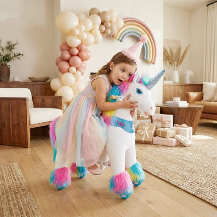 Model Y® Unicorn Ride-On Toy Age 3–4 – Rainbow