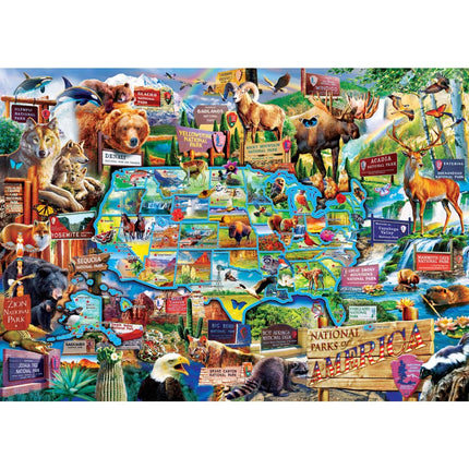 Signature Collection - USA National Parks 3000 Piece Jigsaw Puzzle