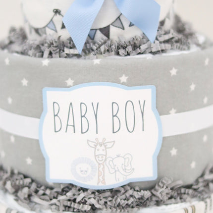 Royal Safari Diaper Cake