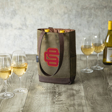 USC Trojans Alternate - 2 Bottle Insulated Wine Cooler Bag